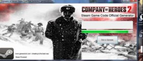 [HD] 'Company of Heroes 2 Steam Code / Générateur / Juillet - August 2013 Update