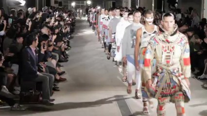 Le défilé Givenchy homme printemps-été 2014 à Paris