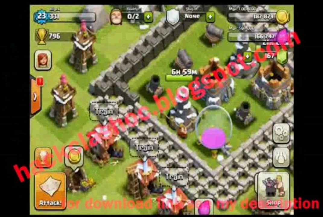 Clash of Clans Hack (June 2013 Updated version-PC, Iphone,Ipad)