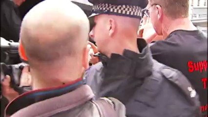 EDL leaders arrested during march to Woolwich