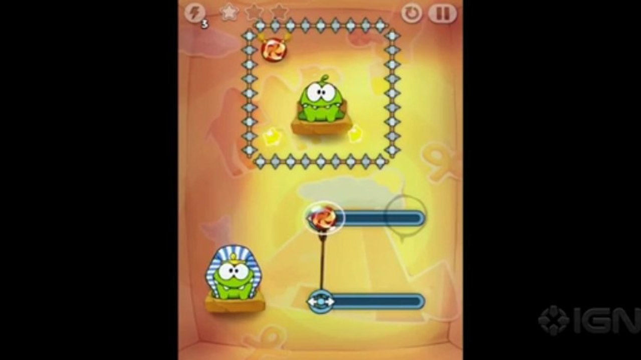 Cut The Rope: Time Travel Walkthrough Gameplay Video