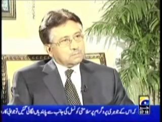 General Pervez Musharraf in Jawab Deyh - 1 (GEO TV 2006)