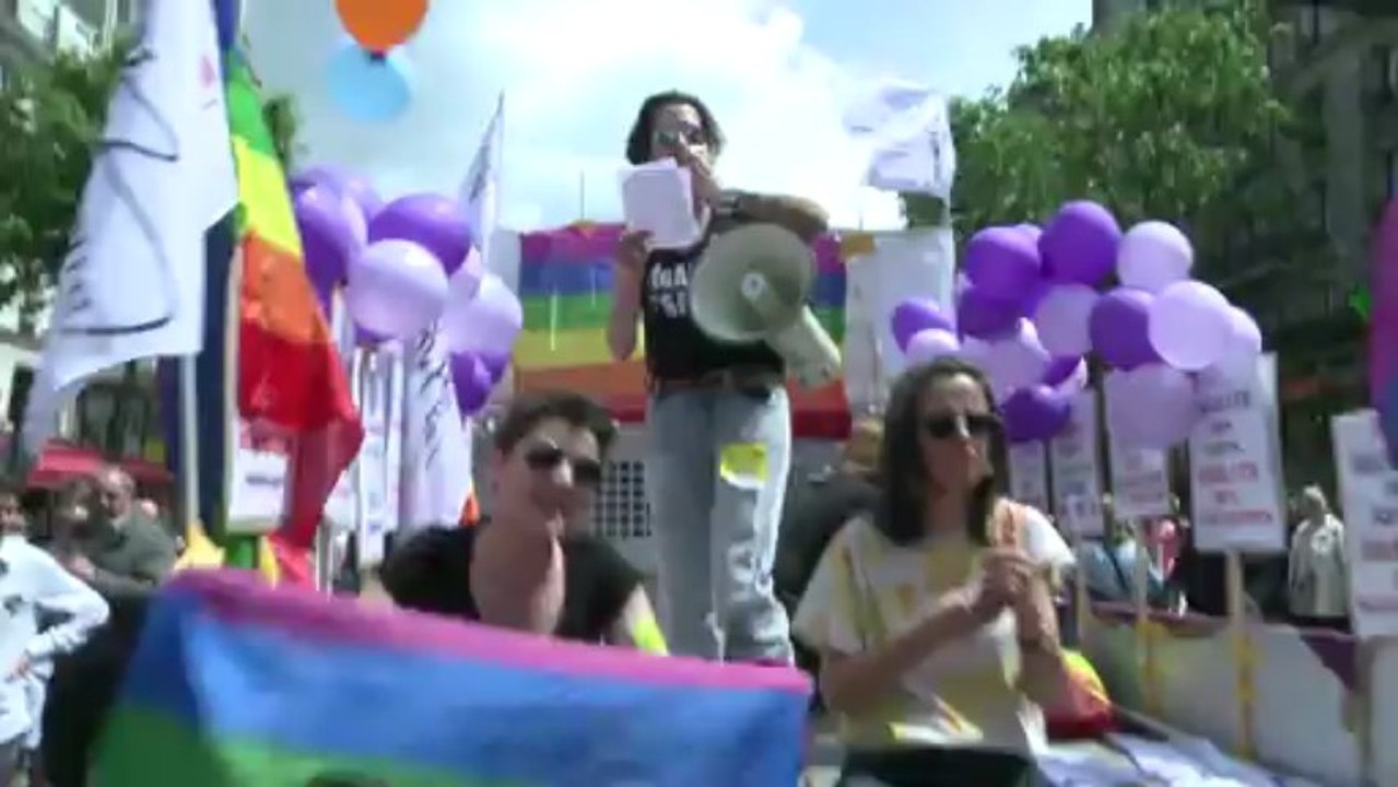 Les socialistes défilent pour la Marche des Fiertés 2013