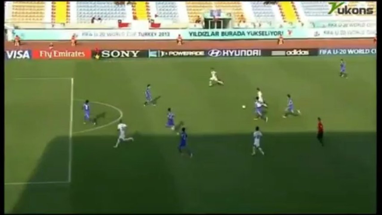 Uzbekistán 0-1 Uruguay (Gol de Gino) MUNDIAL SUB-20