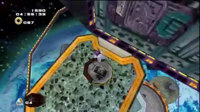 Sonic Adventure 2 Battle - Dark - Rouge : Mad Space - Mission 2 : Ramasse 100 anneaux !