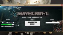 Minecraft Gift Code Generator * Générateur * July - Août 2013 Update