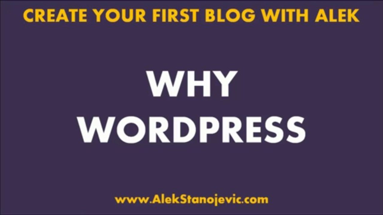 Why WordPress Blogging Platform?