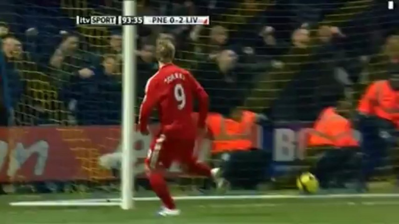 Liverpool 0-2 Torres