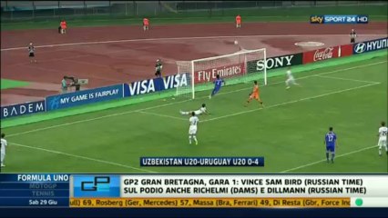 Uruguay Uzbekistan under 20 - Nico Lopez show