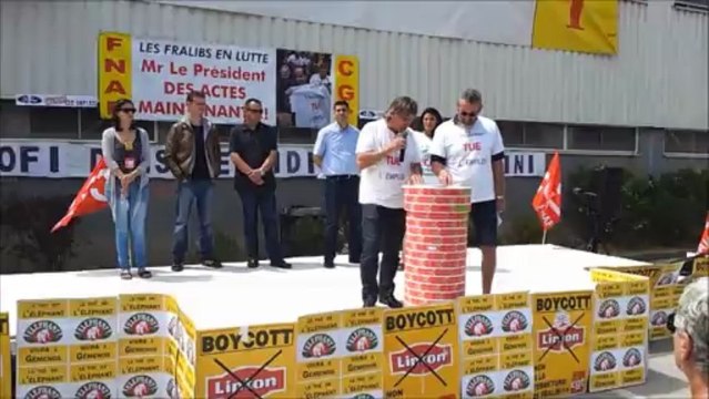 Carrefour des luttes à FRALIB, 28 Juin à Gémenos, Vidéo 2