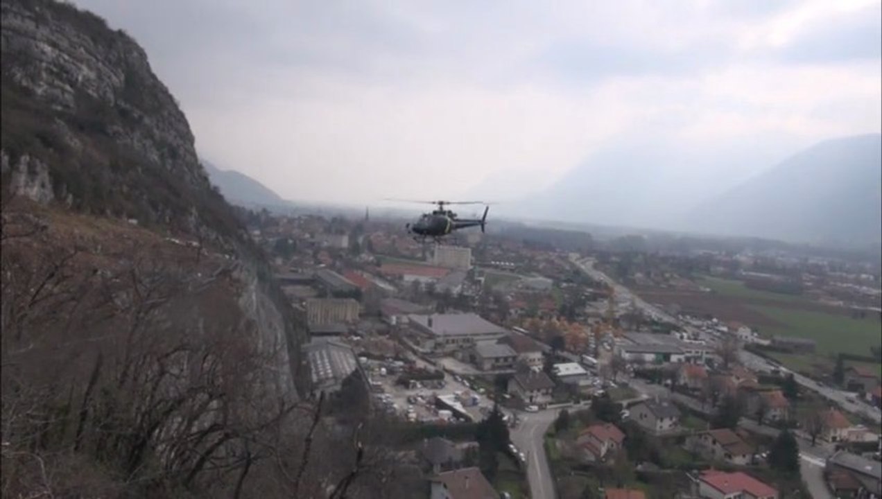 Fin des travaux sur les Falaises des Balmes à Voreppe (version complète)