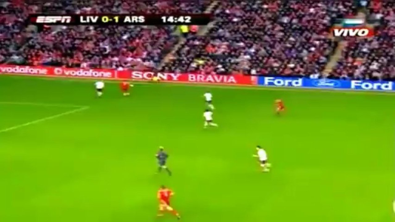 Torres Skills Vs Arsenal 07-08 (H)