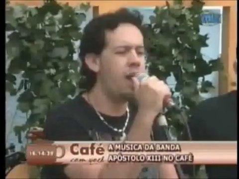 Banda Apóstolo XIII canta Mensageiro da paz