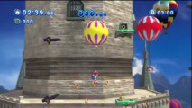 Sonic Generations - Rooftop Run Acte 1 - Défi 2 : Grimpette de ballons