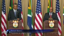 Obama se reúne con los Mandela
