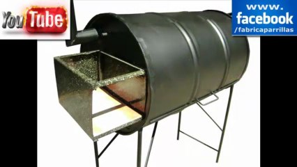 PARRILLA TAMBOR UNICA CON TAPA CORREDIZA