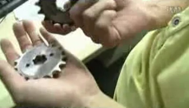 Motorcycle Sprockets hardness Test