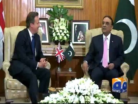 Geo Reports-Zardari meets British PM-30 Jun 2013