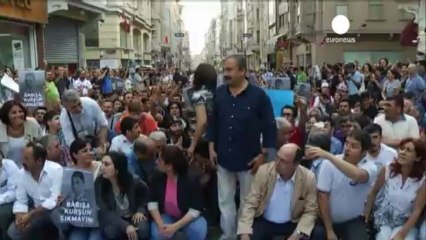 La muerte de un joven kurdo en el sureste de Turquía...