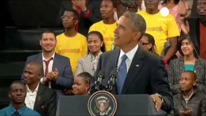 Obama'dan Güney Afrika'ya tarihi ziyaret