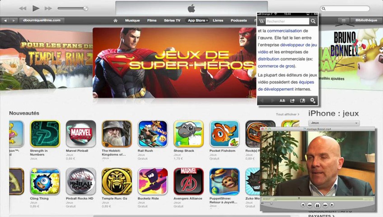 Bruno Bonnell invité à "jouer" avec Play Again (interview 2013)