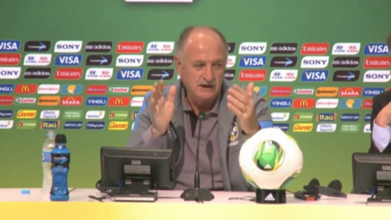Confed Cup: Scolari: 'Sehe Spanien nicht als Favoriten'