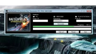 Battlefield 3 Premium Code Generator