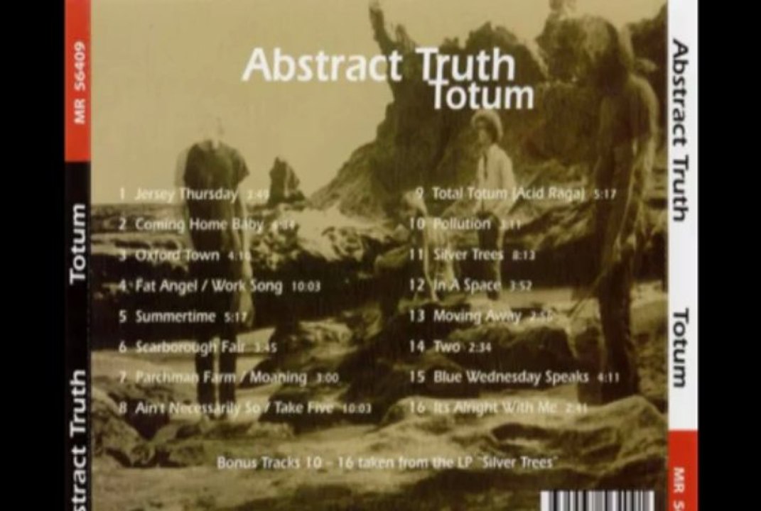 Abstract Truth"Blue Wednesday Speaks"1971 South Africa Phych Prog Rock.