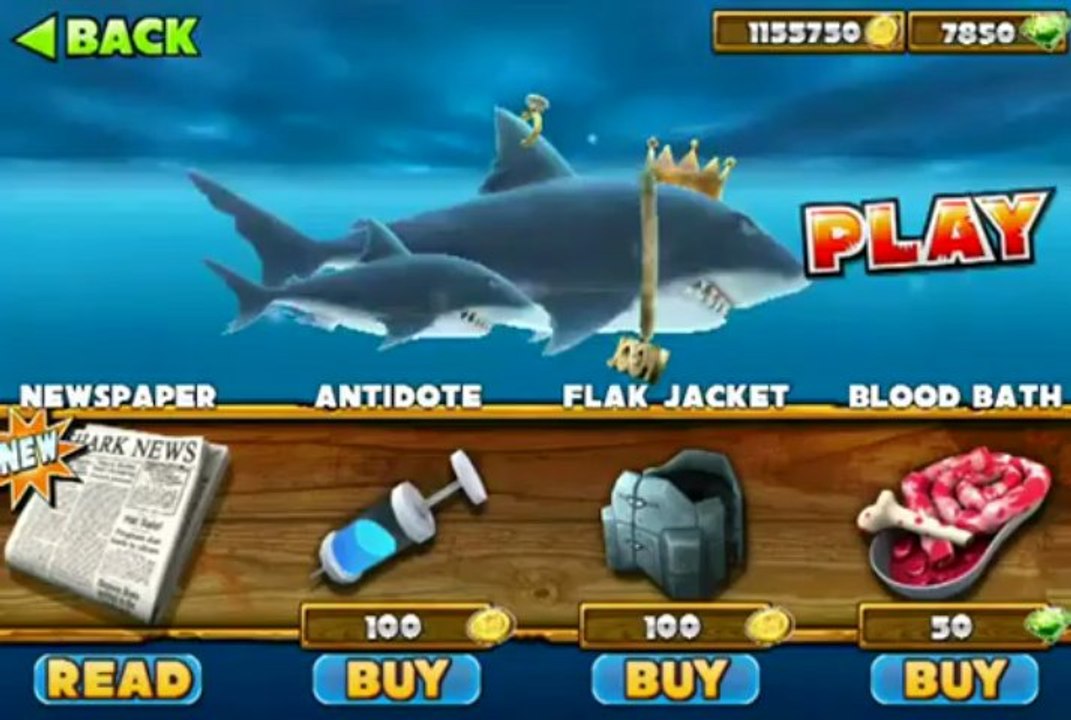 hungry shark evolution hack working 100%