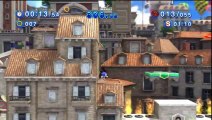 Sonic Generations - Rooftop Run Acte 1 - Défi 3 : Ring d'accélération 1-2-3