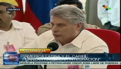 Vicepresidente cubano Miguel Díaz celebra creación de Petrocaribe