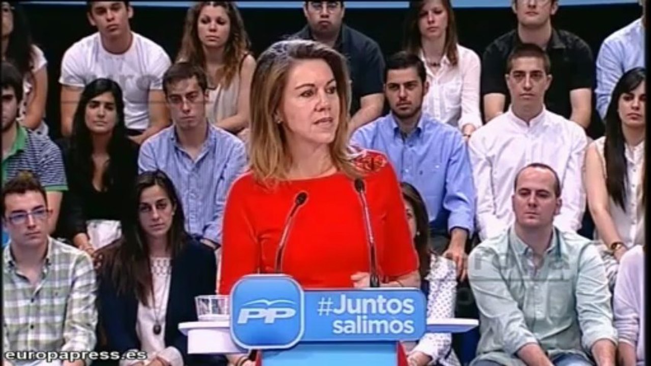 Cospedal: "Queda que los parados manchegos tengan empleo"