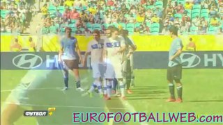 Italy vs Uruguay - First Half - Euro Football Web