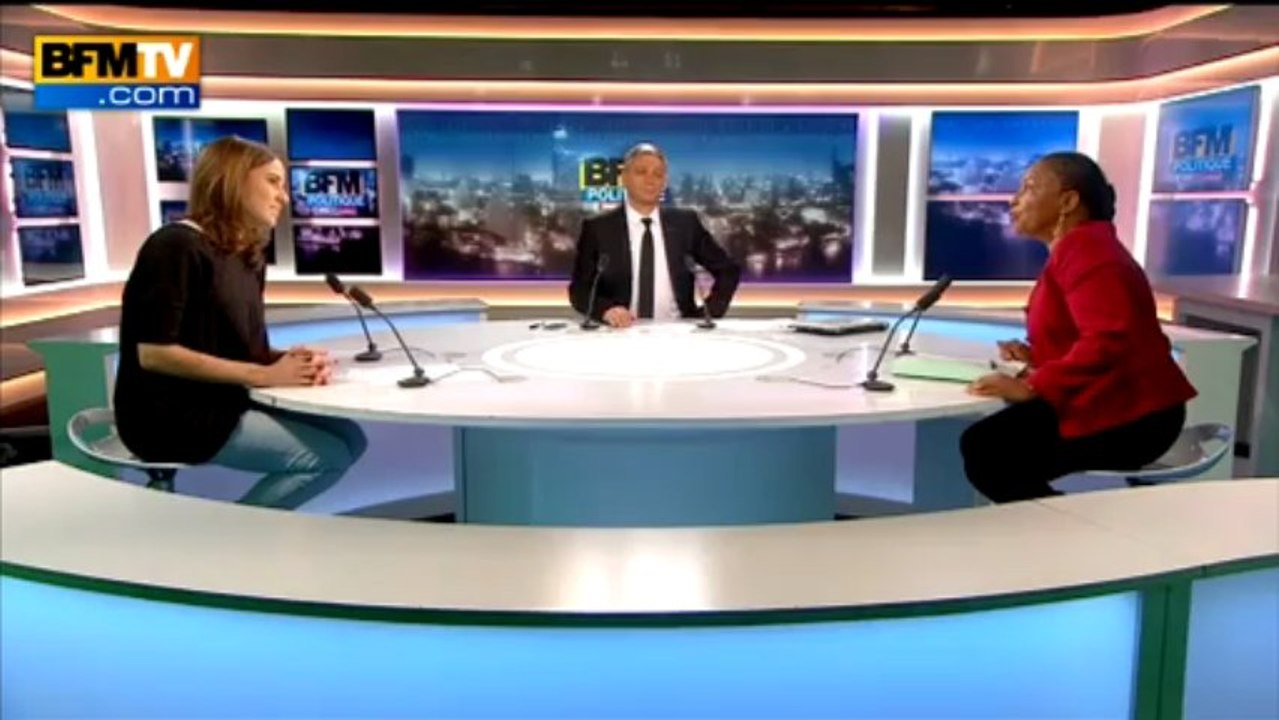 BFM Politique: l'interview de Christiane Taubira par Charlotte Chaffanjon du Point - 30/06