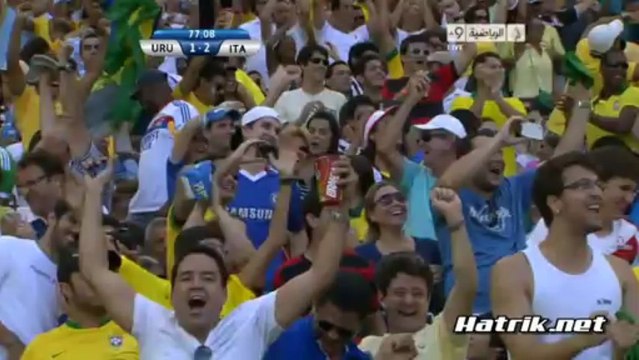 هدف كافاني الثاني على ايطاليا - Hatrik.Net
