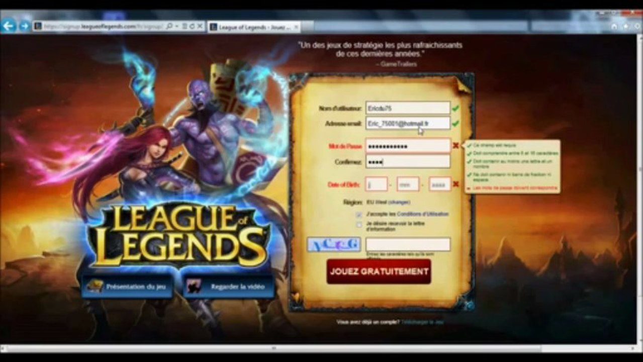 League of legends LOL RP sans hacking des free RP _ PI et tous les héros lvl 10