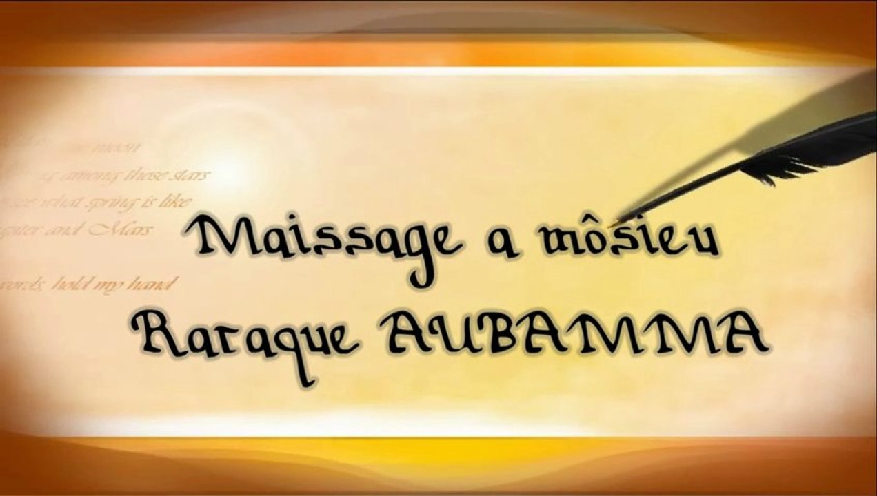 Lettre à Monsieur Barak Obama