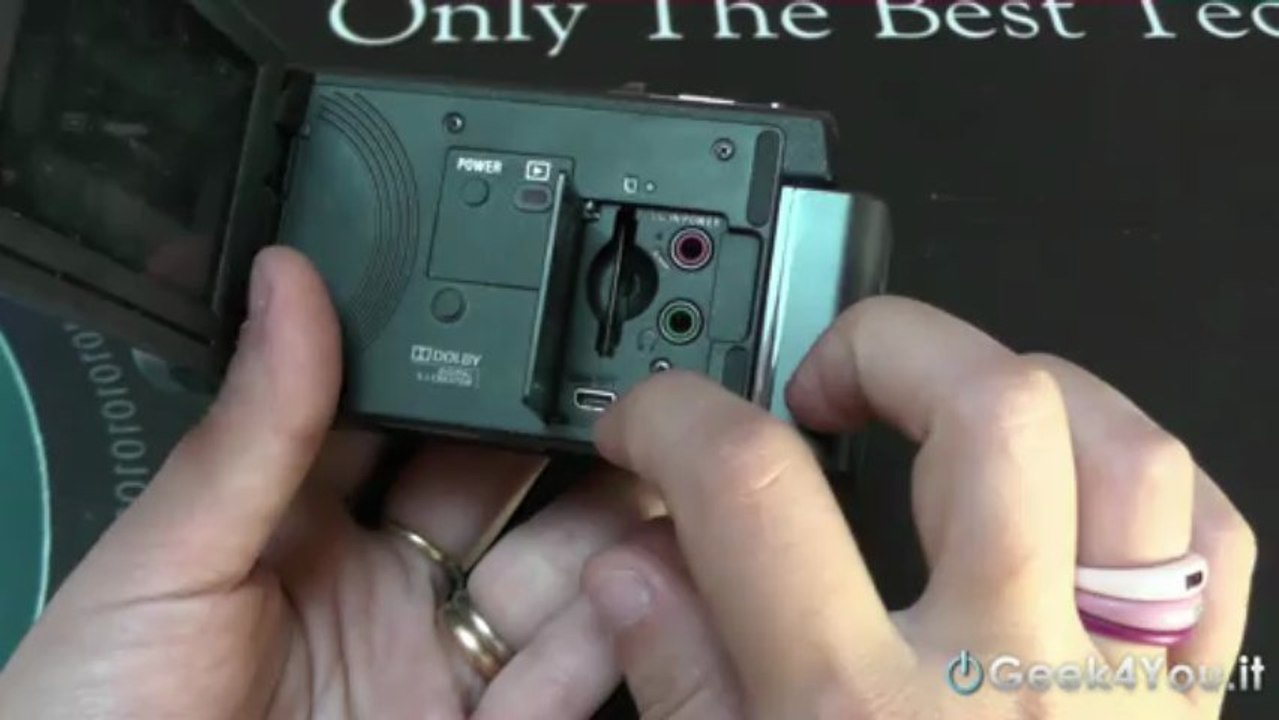 Recensione Videocamera Sony CX-410 | Geek4You