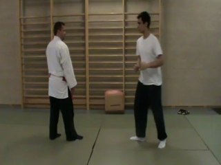 Gyaku hanmi yoko sabaki tate tsuki