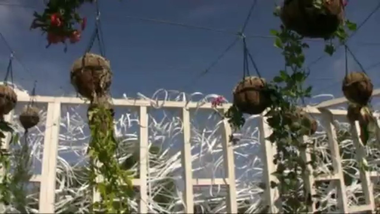 "Banlieue", du collectif  Uncommon, Hortillonnages Amiens 2013