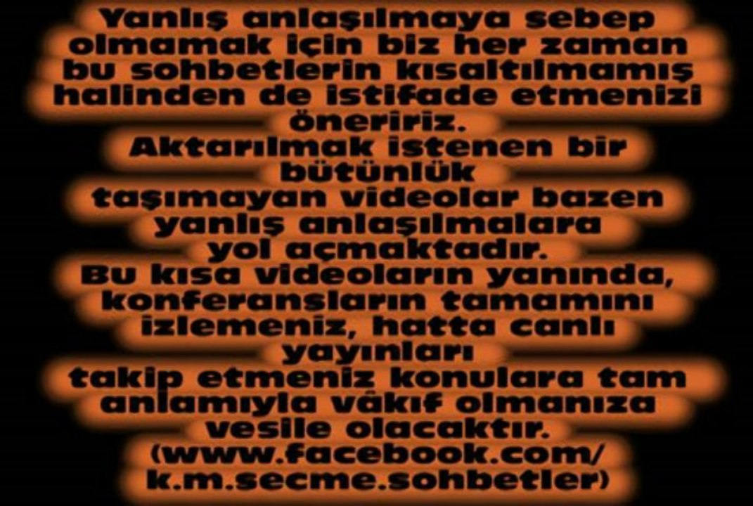 Cumhuriyetin İlk Devirlerinde Yapılanlar Akıllı Adam İşi Değildir - Üstad Kadir Mısıroğlu