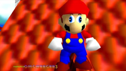 Super Mario 64 Bloopers - Derpy Mario stares at you for 18 seconds