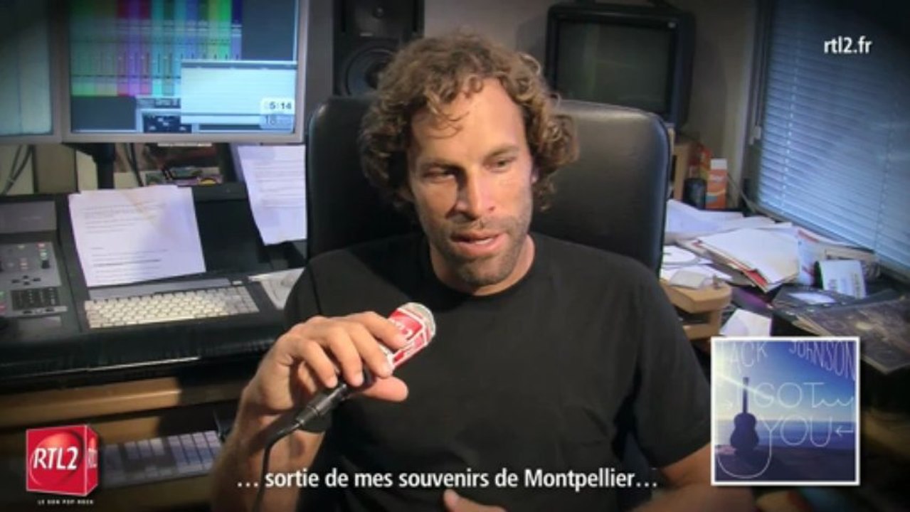 Jack Johnson : interview RTL2