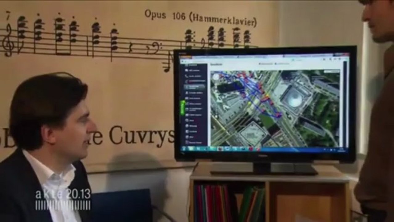 Bericht über Handyüberwachung und Handyortung auf Akte 2013 dem Sat1 Format