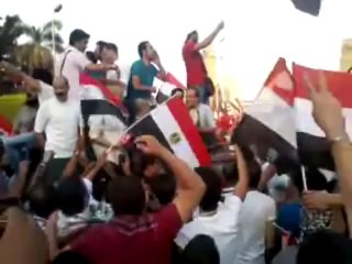 خالد الصاوي وخالد صالح و أحمد سعد على رأس مسيرة وزارة الثقافة لميدان التحرير