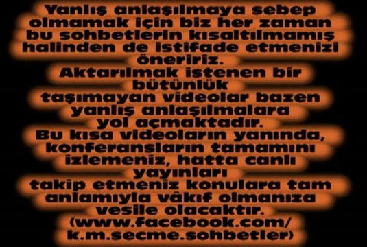 Fıkra (Mustafa Kemalin Hiçbir İyiliği Yok Mu) - Üstad Kadir Mısıroğlu