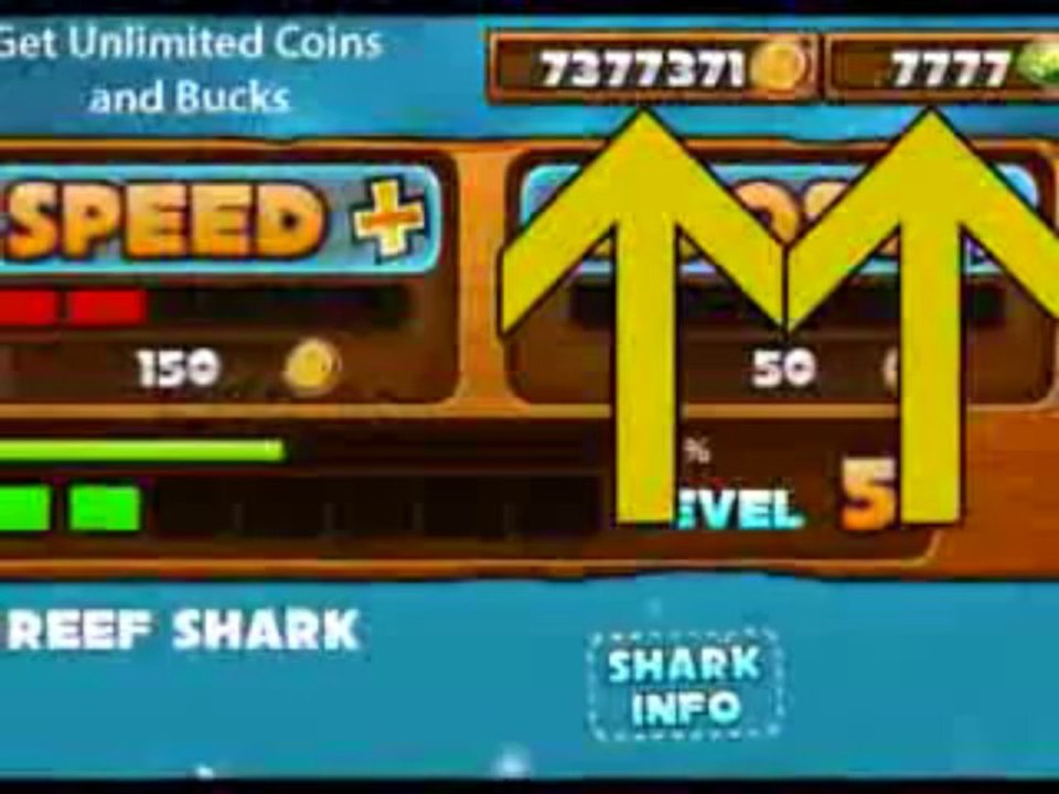 Hungry Shark Evolution Hack_Cheats - Gem_Coin (No Root) DOwnload July 2013