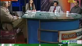 Dr. Mohammad Amjad's views in News Night with Sadia Afzaal on PTV News - 28th June 2013