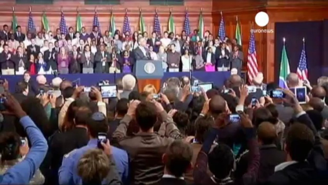 Obama exhorte les jeunes africains à s'inspirer de Mandela