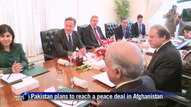 Pakistan tells British PM it backs Afghan peace efforts